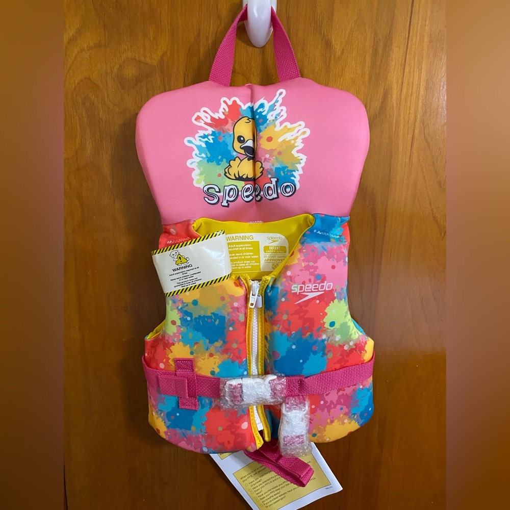 NWT Speedo Infant life vest under 30 pounds